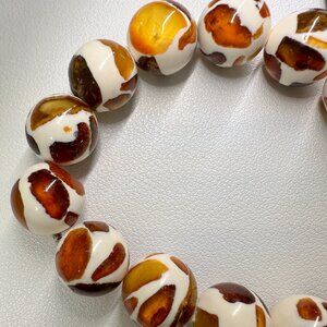 Premium Amber Mosaic Bracelet XL